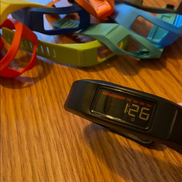 Garmen-vivofit fitness watch & 10 watch bands